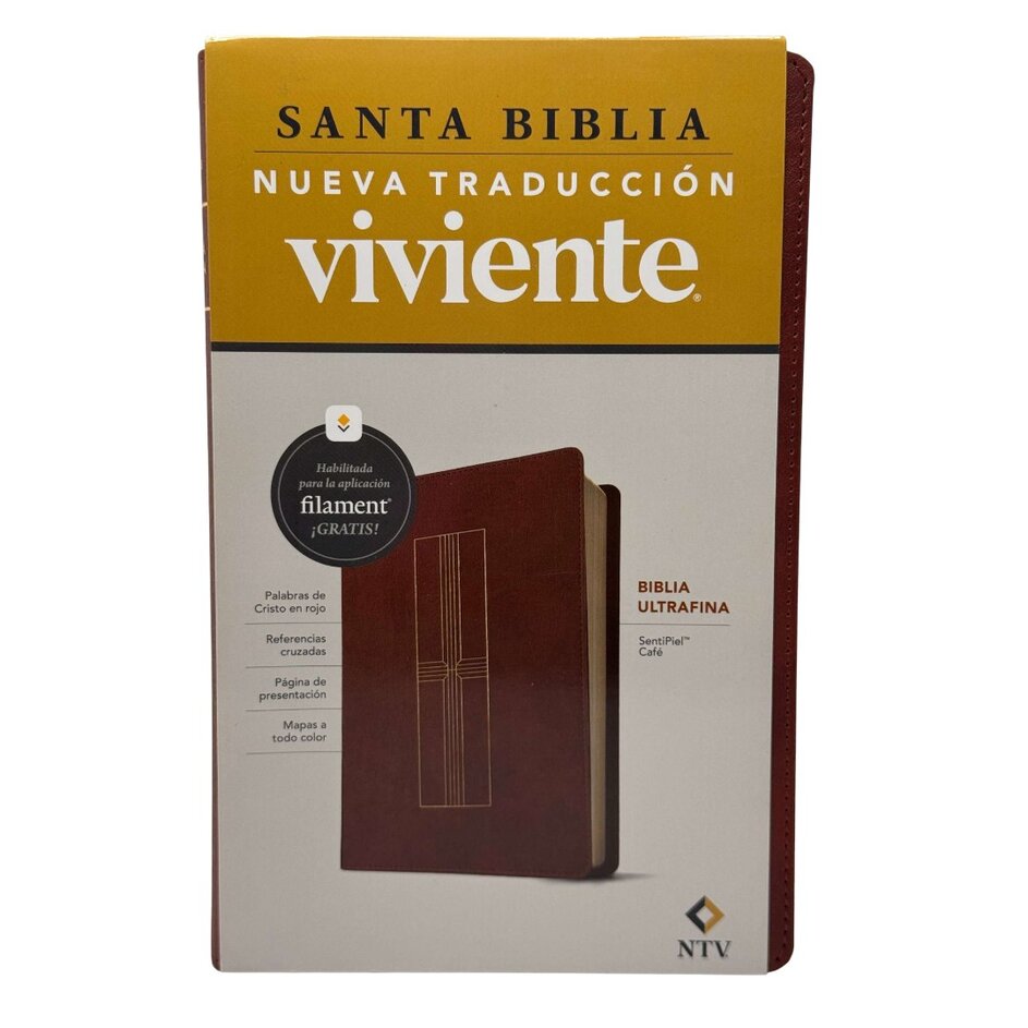 Biblia/NTV/Letra Super Gigante/Tapa Dura/Vinotinto
						