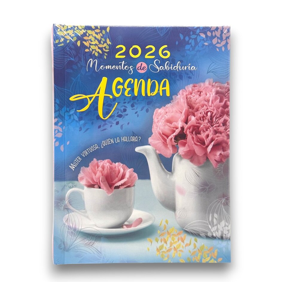 Agenda 2026/ Mujer Virtuosa / Azul Rosa
						